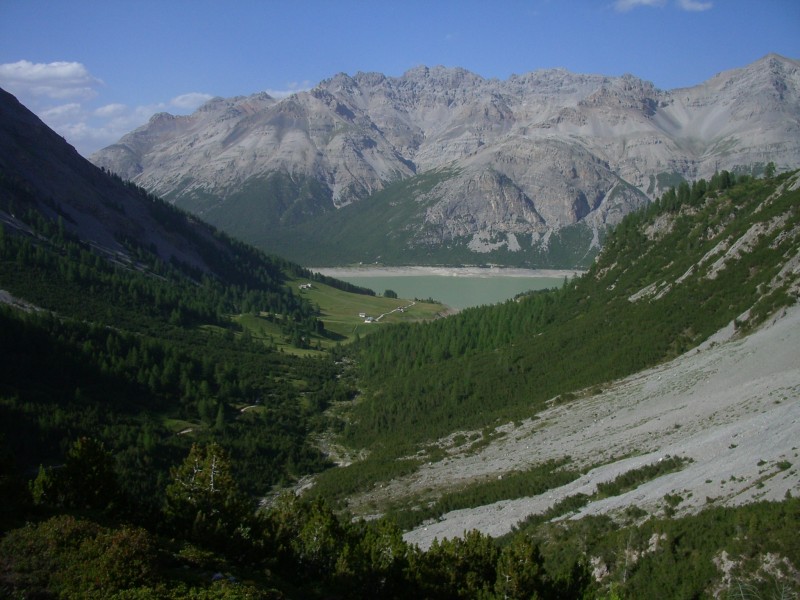 Blick zum Lago di San Giacomo