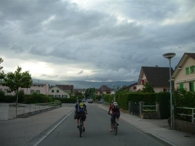 Yverdon nach der Sauna