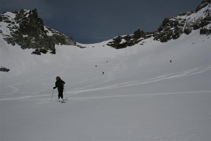 Abfahrt zur Tuoi-Hütte