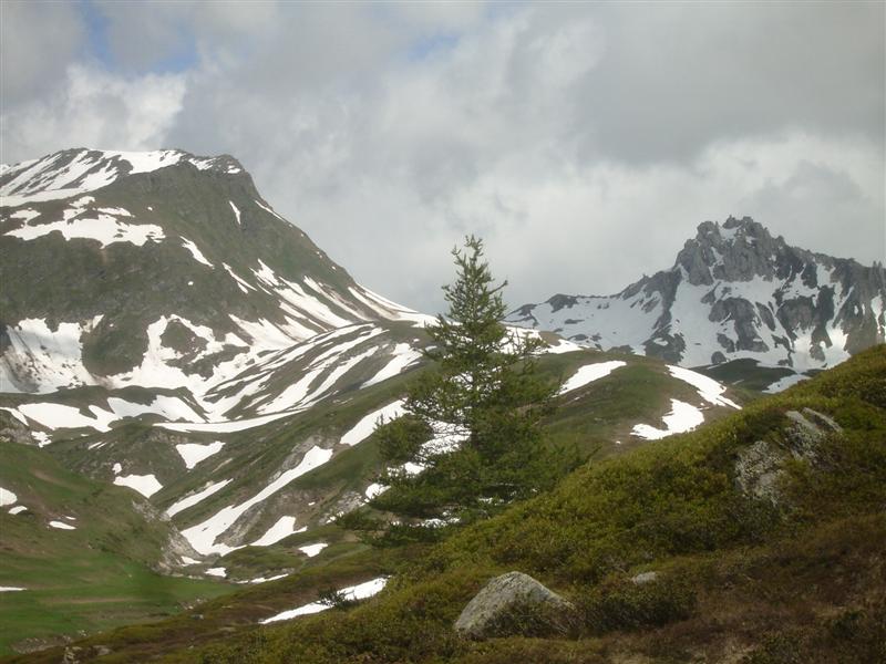 Blick zurück zum Passo del Sole