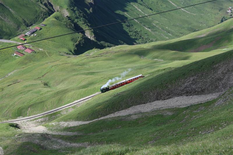 Die Dampfzahnradbahn am Brienzer Rothorn