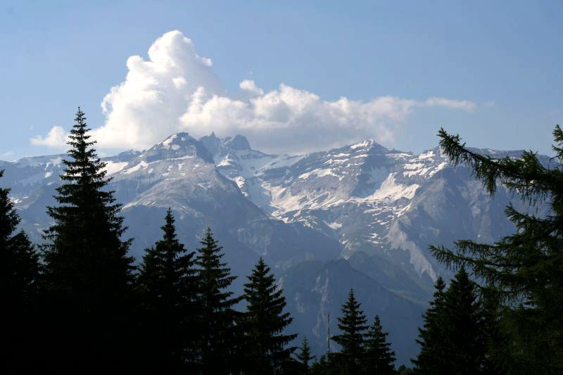 Wolkenturm über dem Ringelspitz