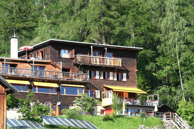 Das Hotel Sternahaus in Feldis