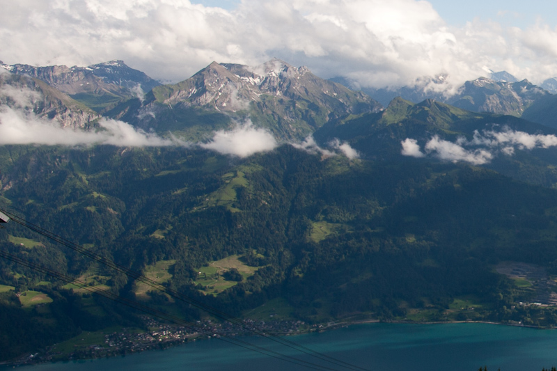 Aussicht vom Niederhorn