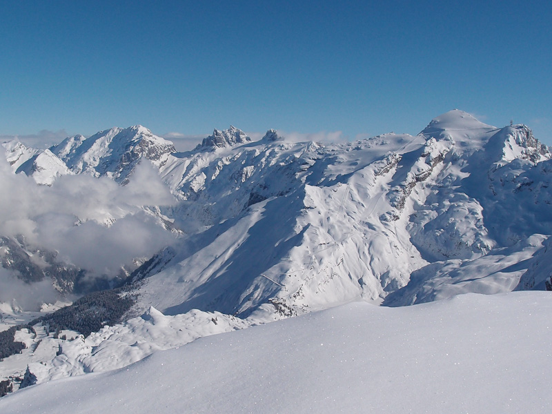 Schlossberg, Gross und Chli Spannort, Titlis