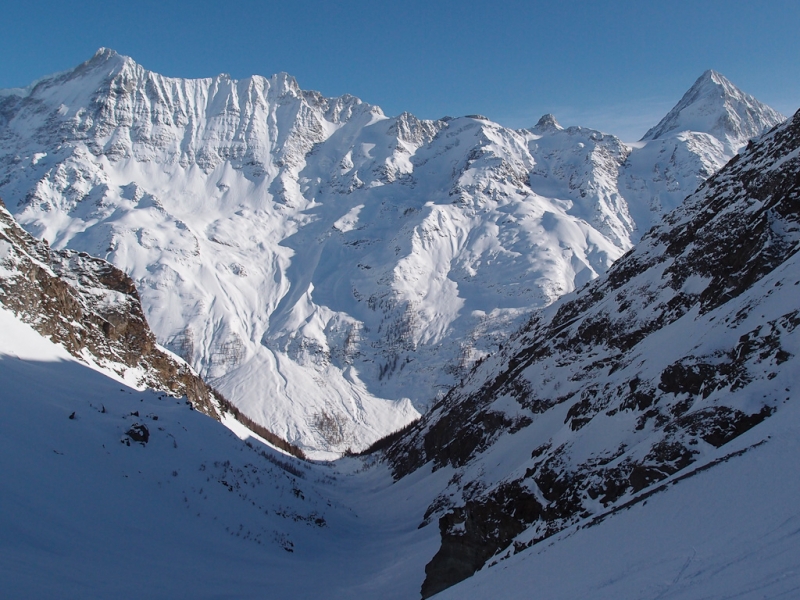 Auf dem Weg zur Fafleralp