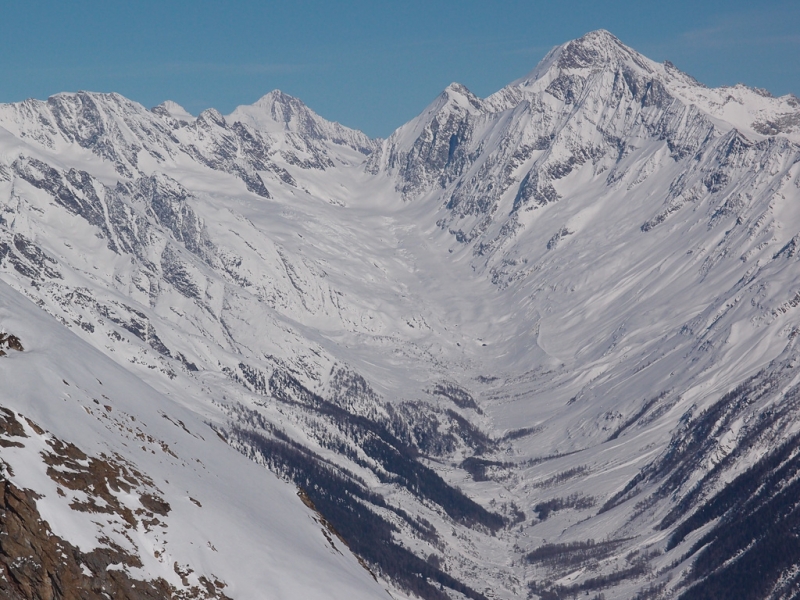 Lötschenlücke und Aletschhorn