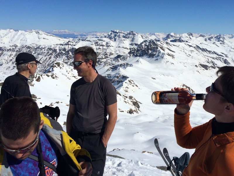 Auf dem Chilchalphorn (3039m)