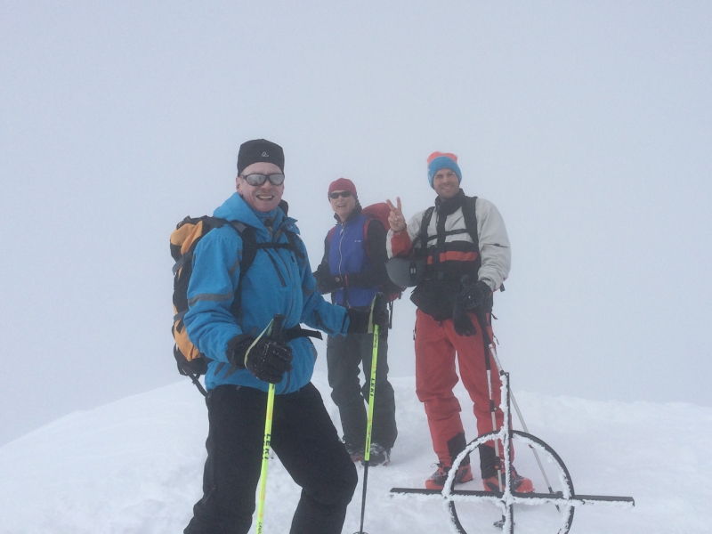 Auf dem Winterhorn 2661 m