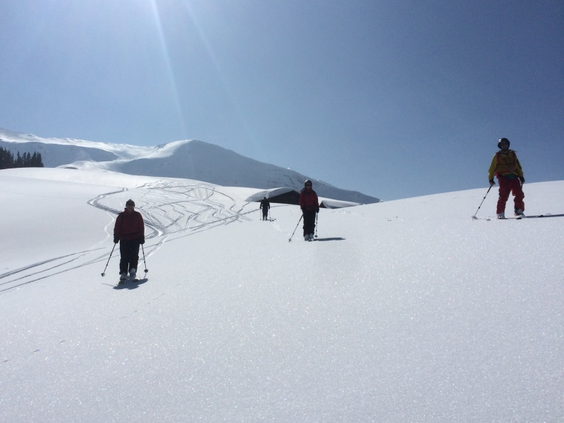 Abfahrt vom Wistätthorn