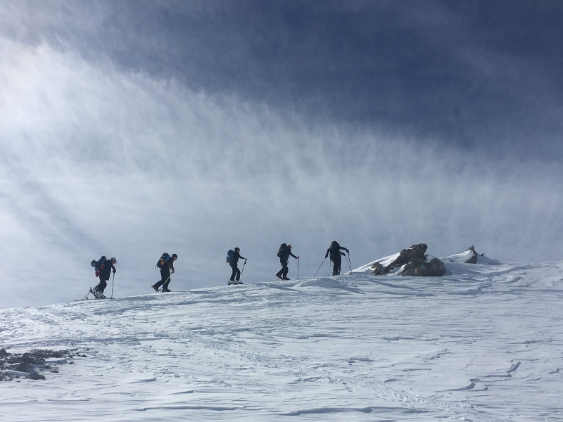 Im Aufstieg zum Piz Campagnung