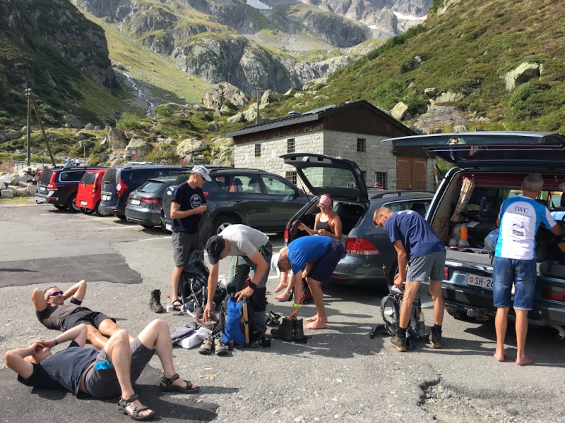 Zurück beim Auto bei Kleinsustli